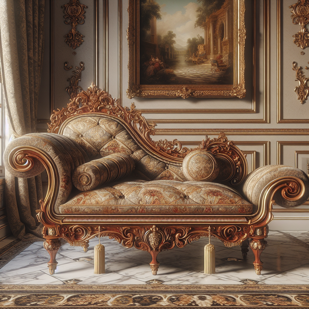 Chaise baroque occasion