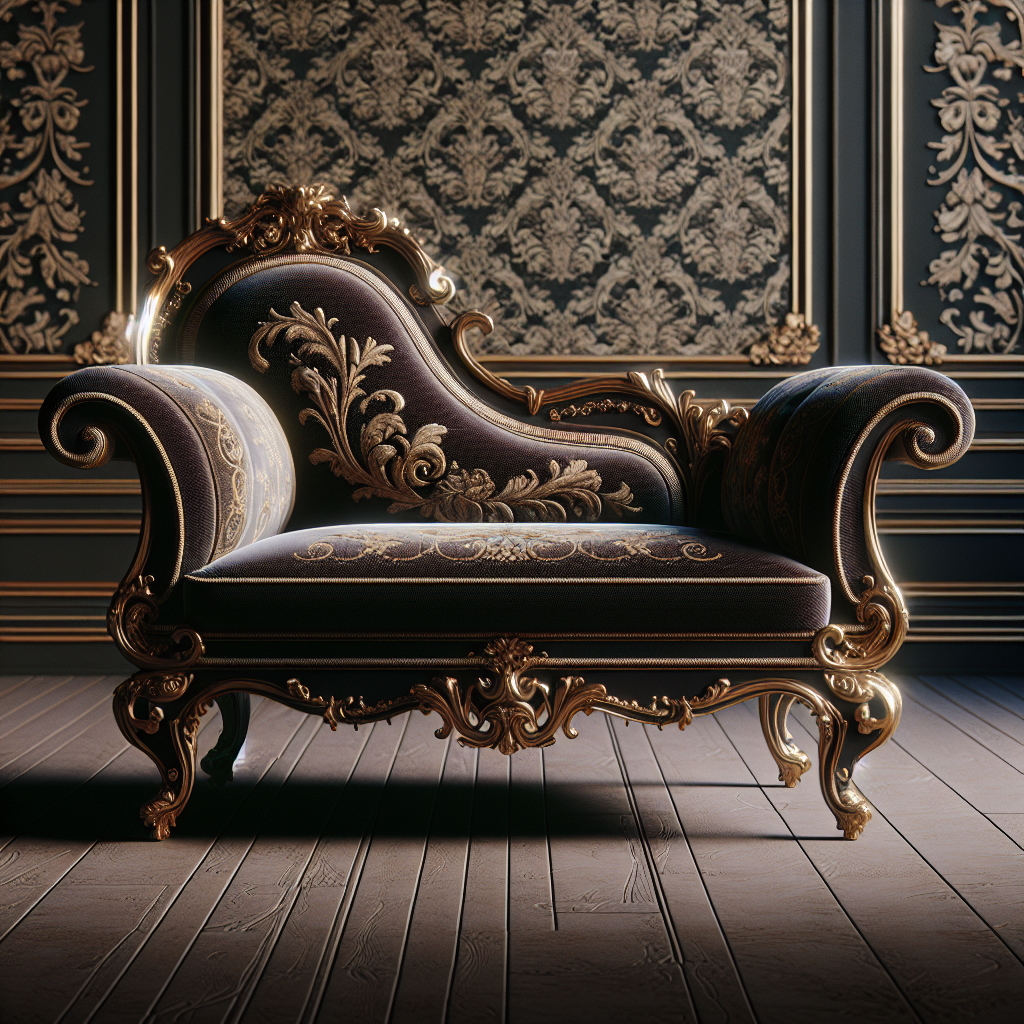 Chaise baroque