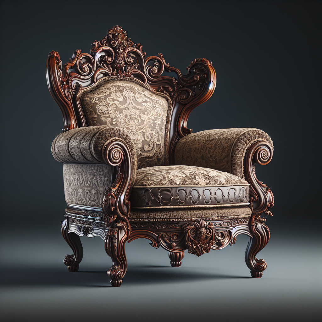 Ikea baroque armchair