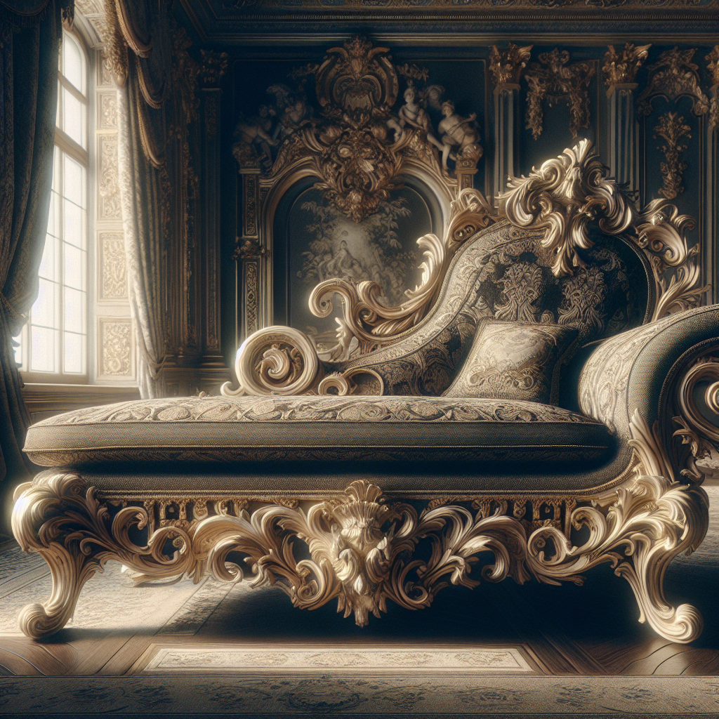 Chaise baroque maison du monde